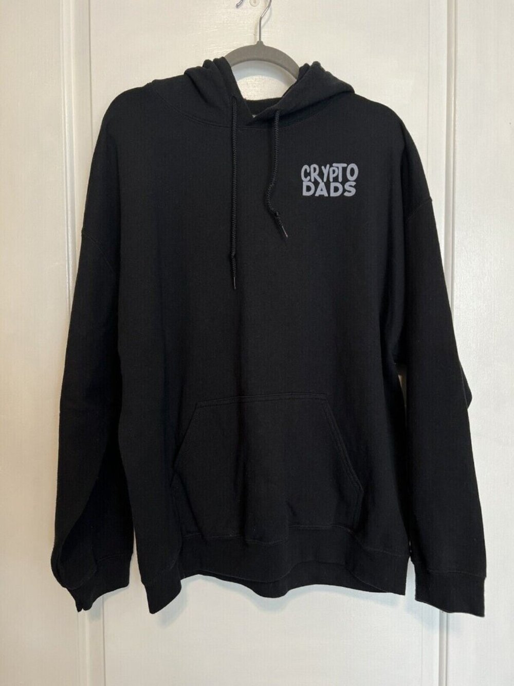 CryptoDADS Crypto DadS Black Hoodie Sweatshirt Men's MetaVerse Swag XL
